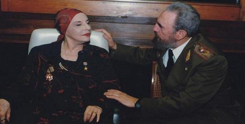 Fidel y Alicia Alonso