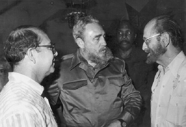 Barnet junto a Fidel