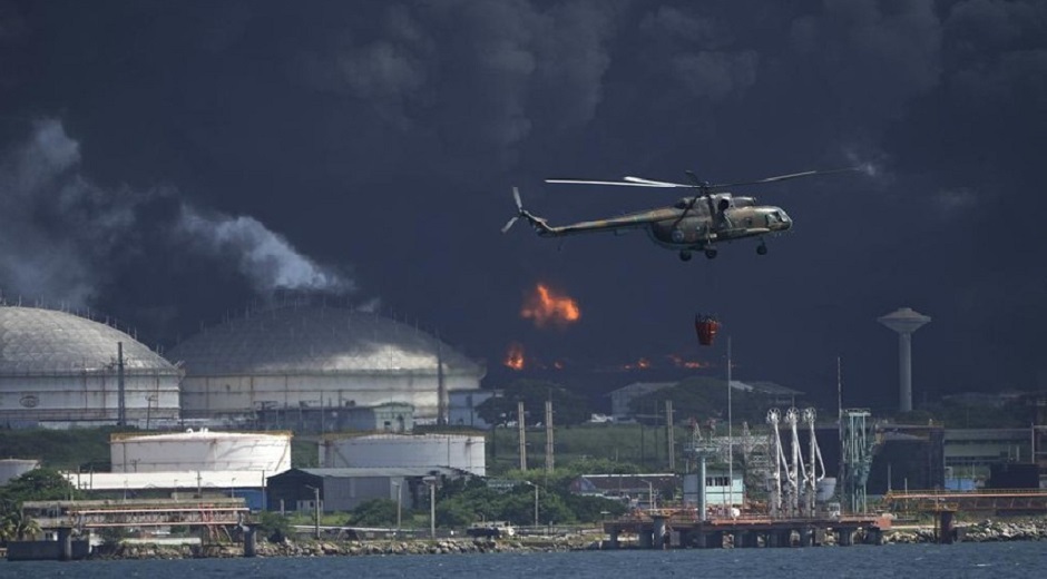 Incendio en Matanzas