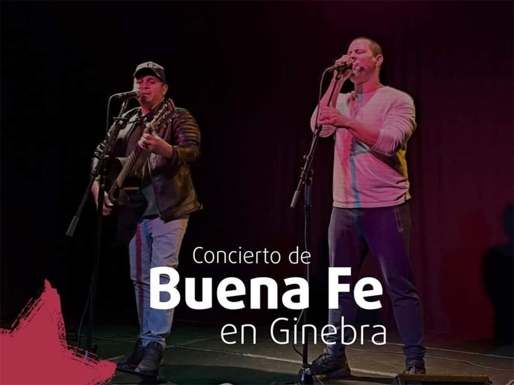 Buena Fe feliz tras concierto en Ginebra