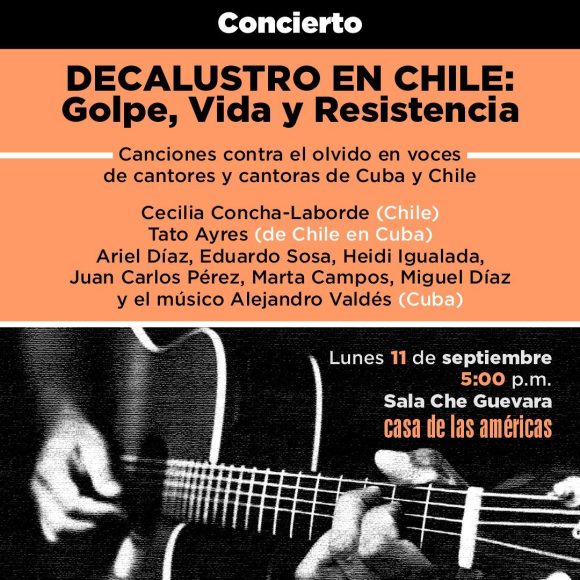 Canción y memoria de Cuba por Chile