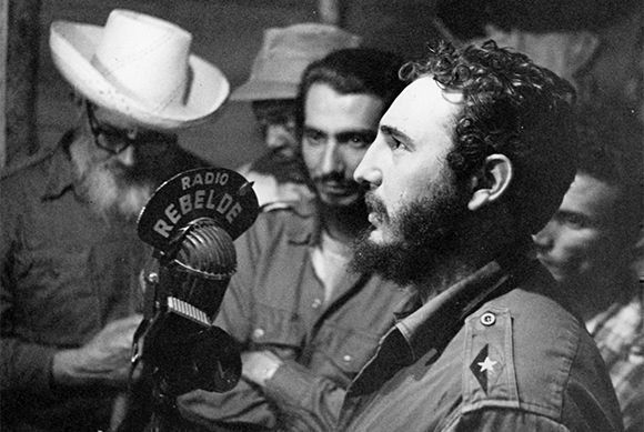 La radio, aliada del visionario Fidel