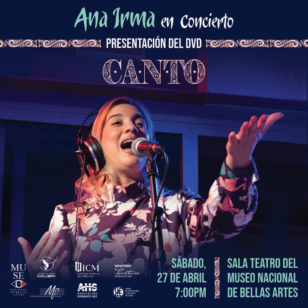 CD-DVD Canto ópera prima de Ana Irma