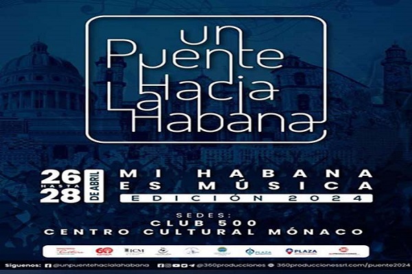 Festival Un puente hacia La Habana celebrará su XII edición