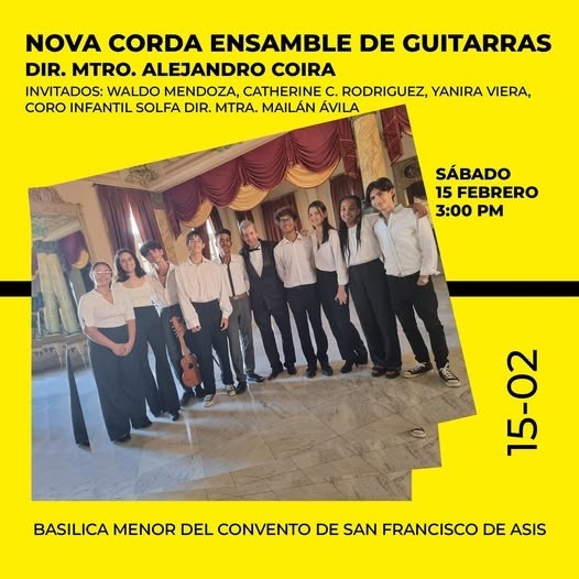 El amor todo locura con Nova Corda Ensamble de Guitarras