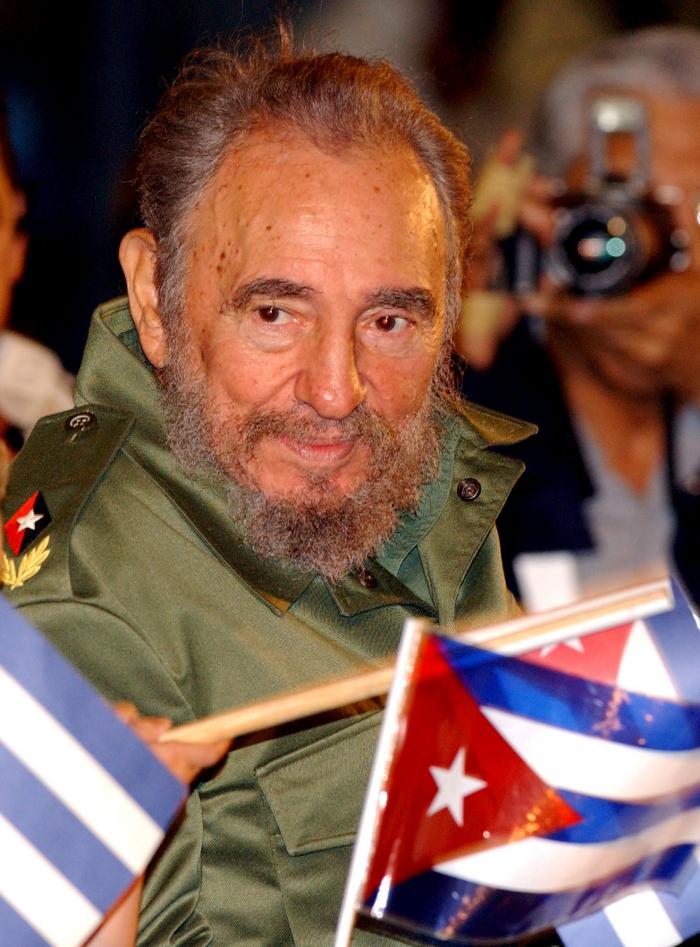 Fidel Castro. Foto tomada por Juvenal Balán