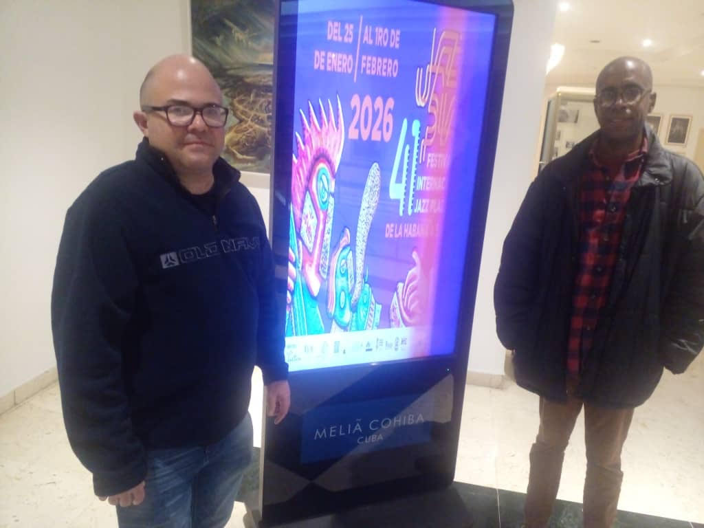 Alejandro Cuenca y Haskell Armenteros