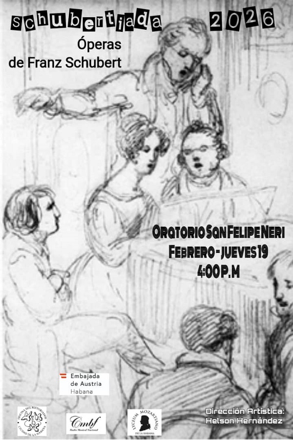 “Schubert más allá del Lied” en La Habana