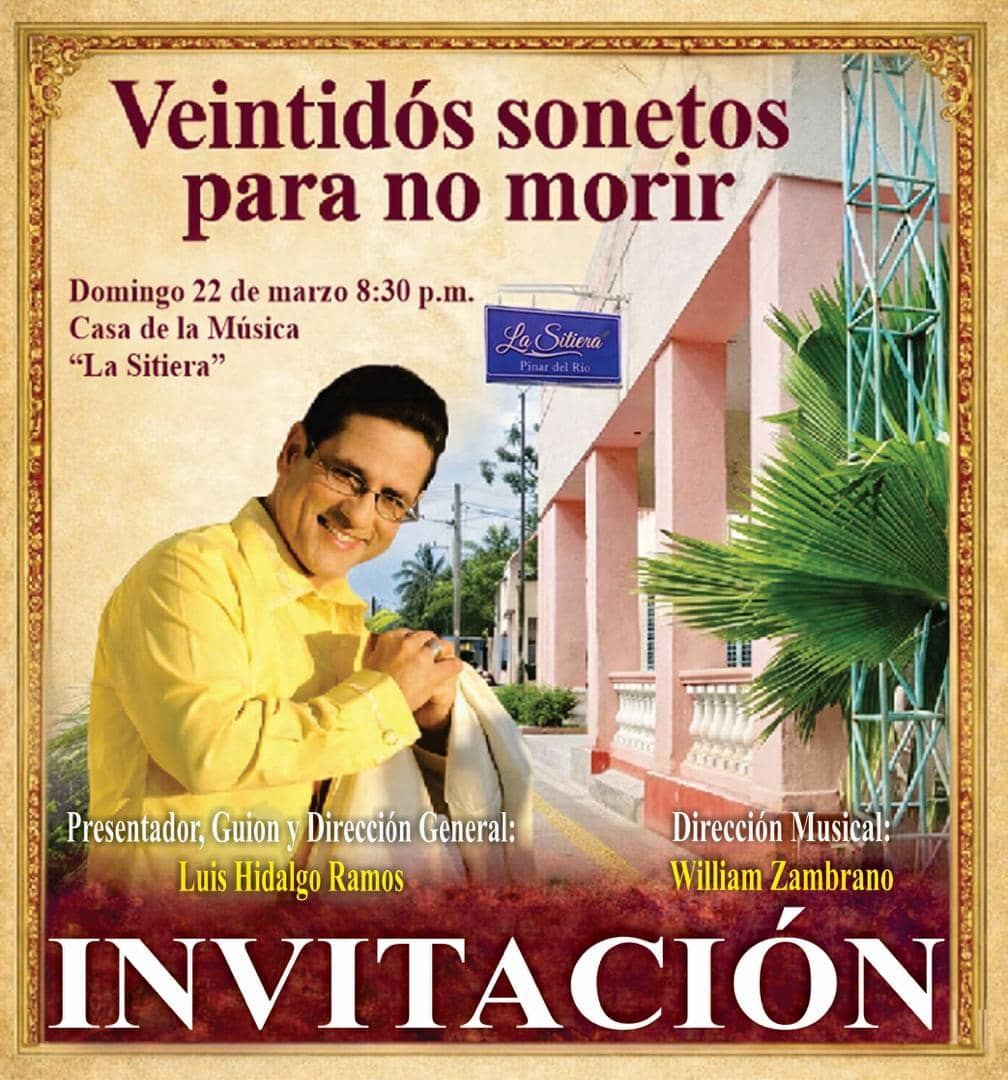 “Veintidós sonetos para no morir”: cuando la poesía encuentra voz, música e imagen