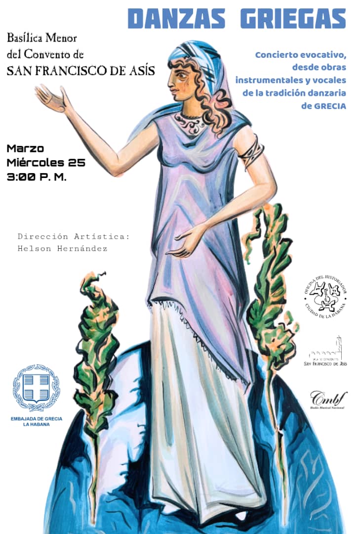 Ecos del Olimpo: música y danza griegas resuenan en La Habana