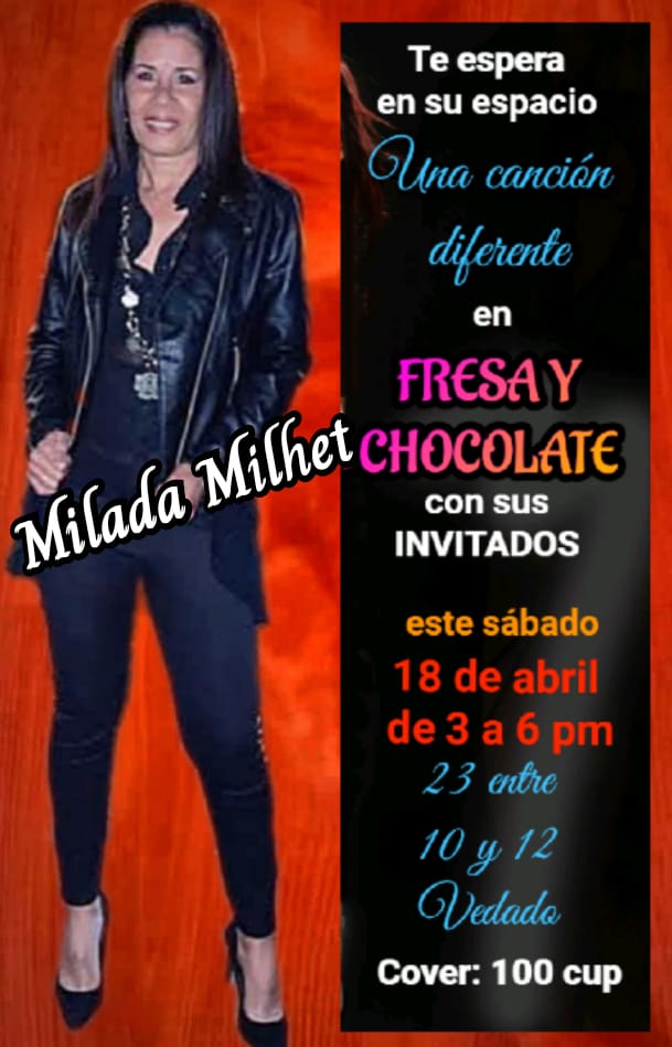 Milada Milhet convierte la canción en cercanía