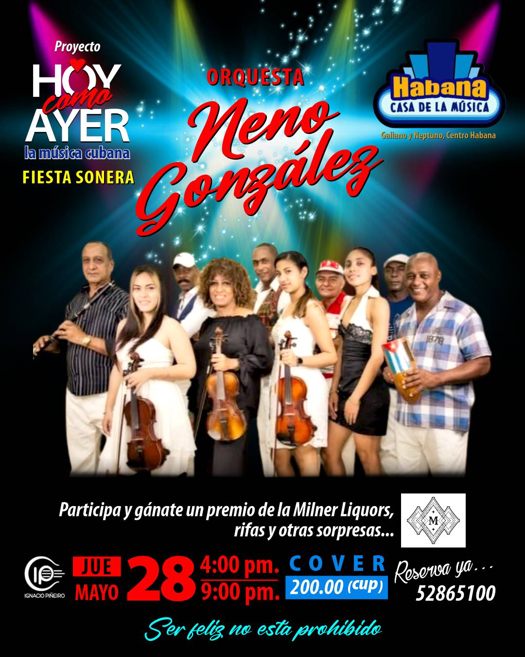  “Hoy como Ayer la Música Cubana” con la Orquesta Neno González