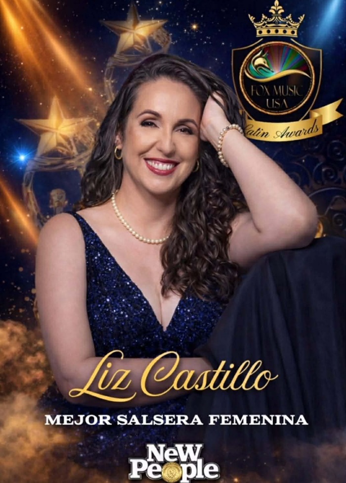 Liz Castillo Prieto doble nominación a los Fox Music USA Latin Awards