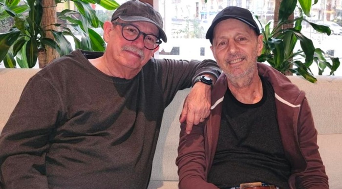 Silvio Rodríguez y Alejo Stivel