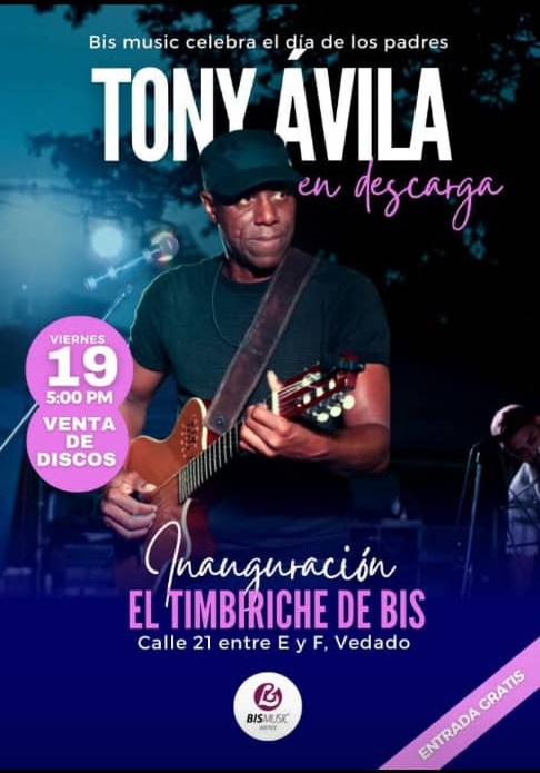 Tony Ávila llega a El Timbiriche de Bis